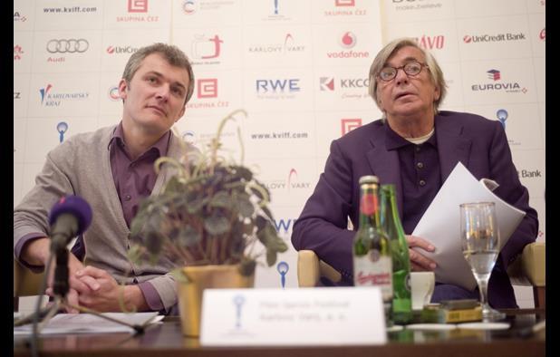 Karel Och with Jiri Bartoska